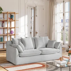 Clearance Pensée Canapés 3 Places|Canapés Droits
